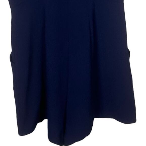 One Clothing Romper Sleeveless Tank Shorts Pockets Blue Womens S NWOT - Picture 6 of 9